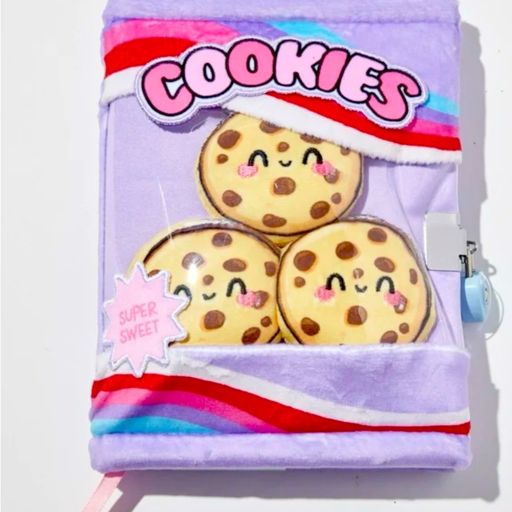 Claire's Girls Diary Cookies with Lock And 2 Keys